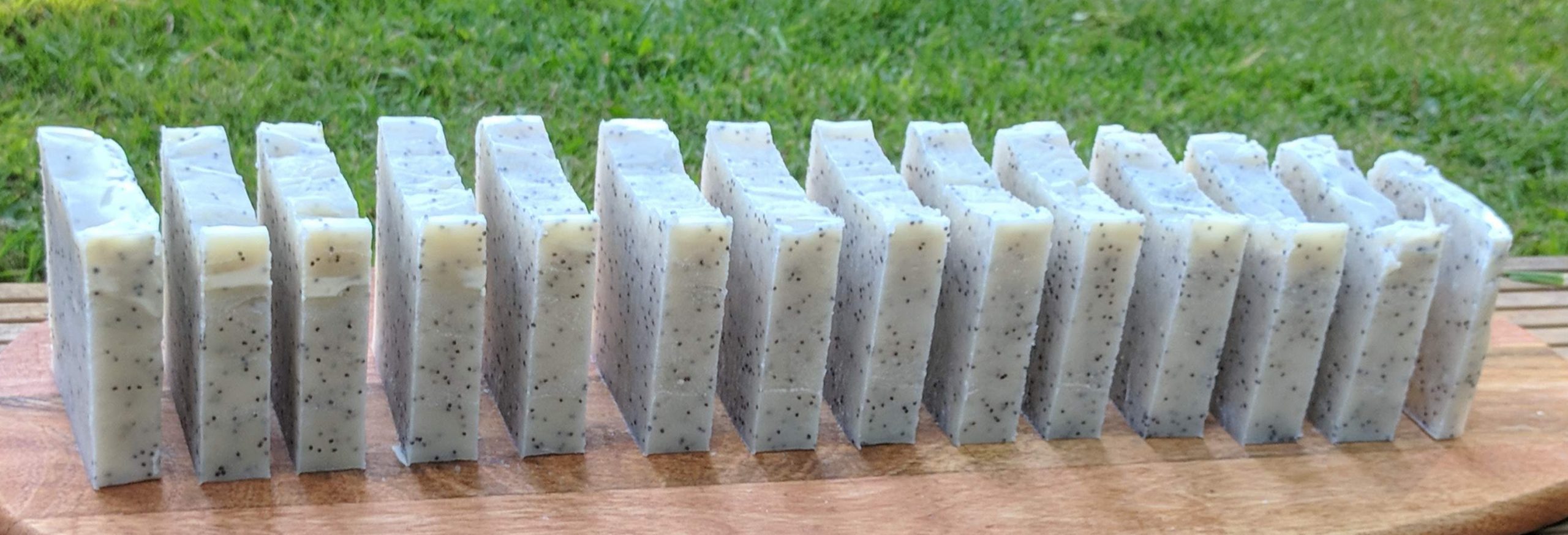 Lemon and Poppy Seed Soap, with Shea Butter La Zouch Soaps