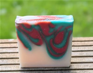 candy cane soap