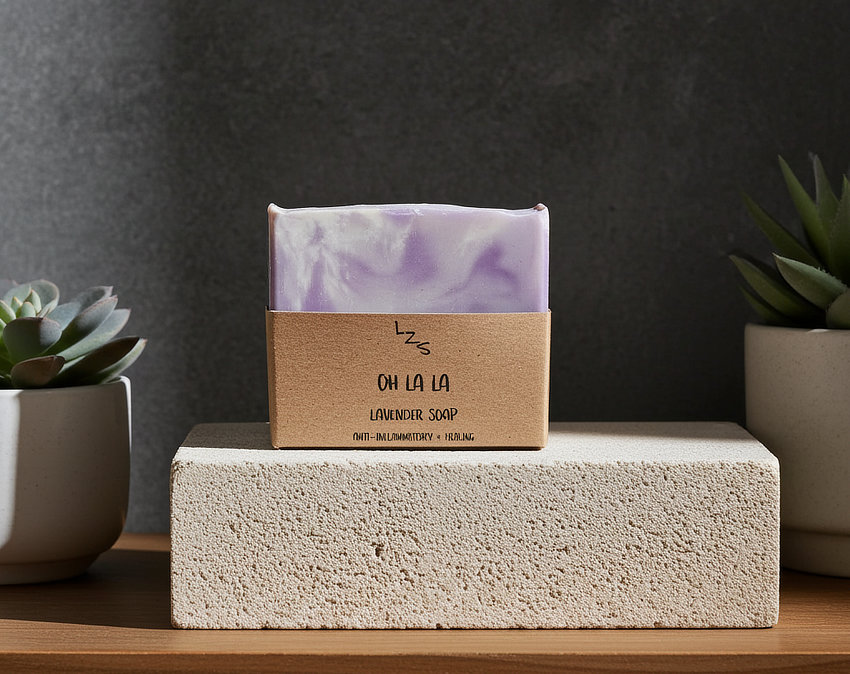 Relaxing Soap Bundle - Increase Your Calm 4 lavender soap