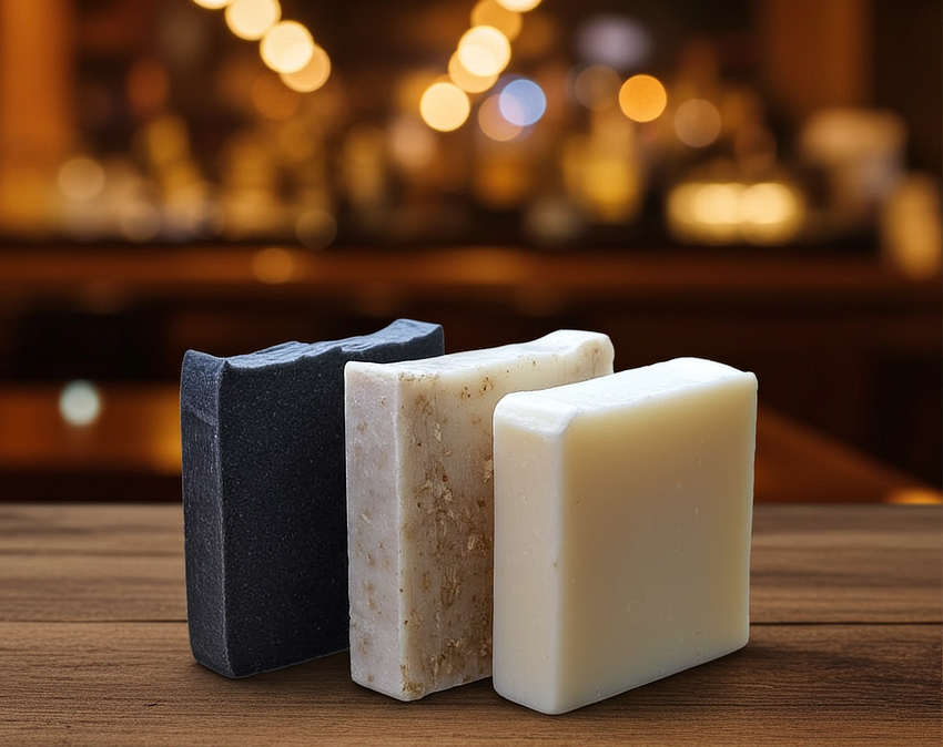 Men's Soap Bundle - 3 Soaps for Easy Skincare 3 Men's Soap Bundle - 3 Soaps for Easy Skincare - Image 2