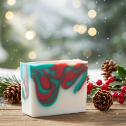 candy cane soap