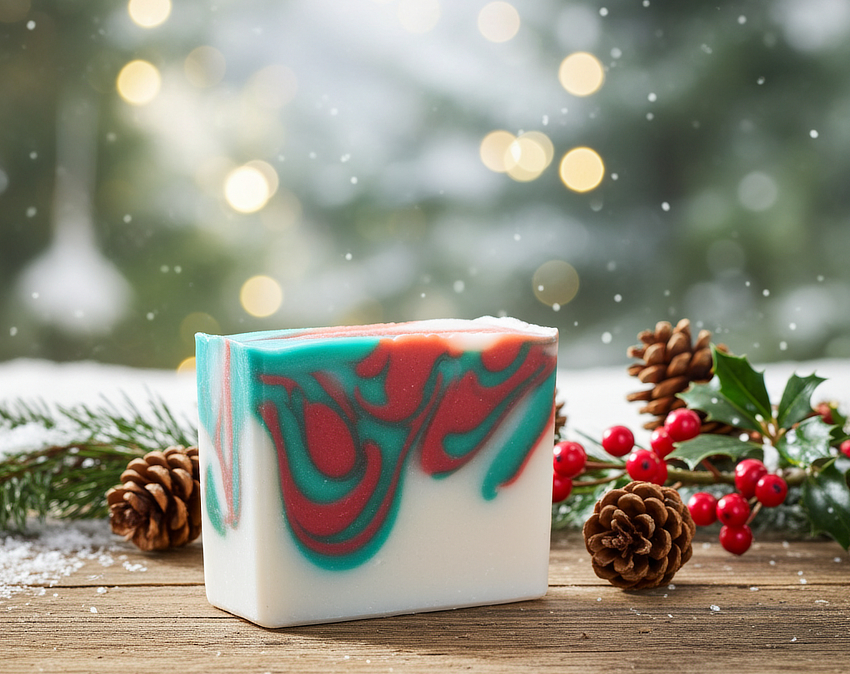 candy cane soap