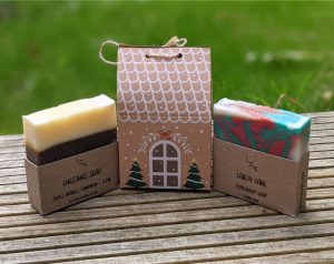 christmas soap duo