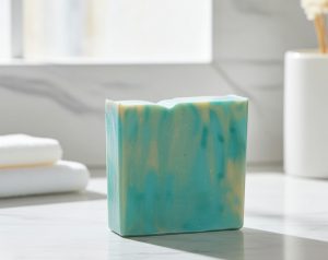 lime and patchouli soap