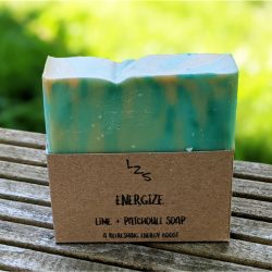 lime and patchouli soap