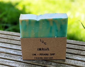 lime and patchouli soap