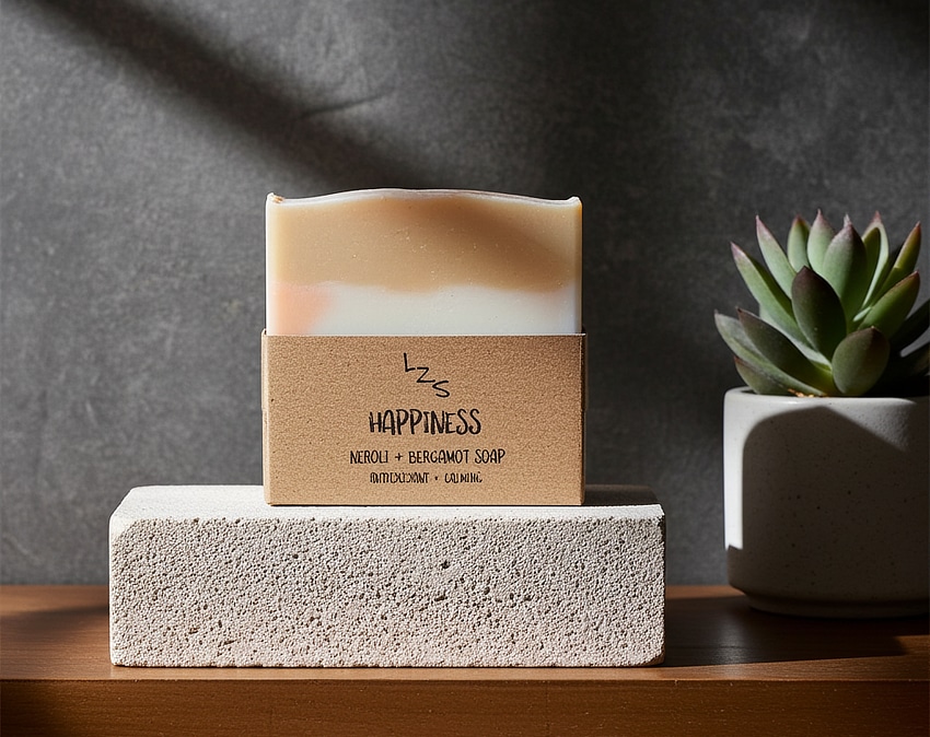 Neroli and Bergamot Soap - Calming and Soothing 5 neroli and bergamot soap