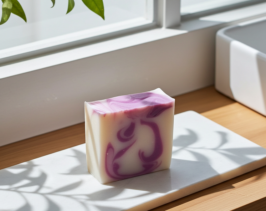 pink grapefruit and may chang soap