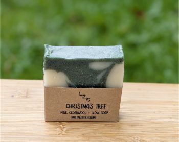 christmas tree soap