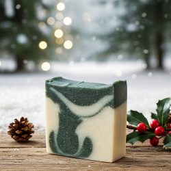 christmas tree soap