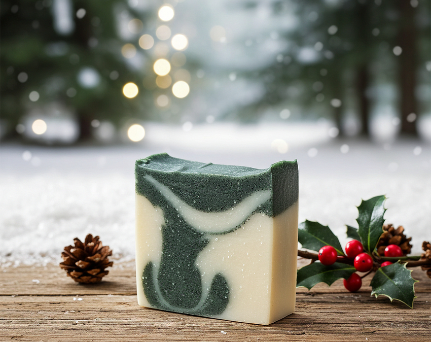 Christmas Tree Soap - Unparalleled Evergreen Scent 1 christmas tree soap