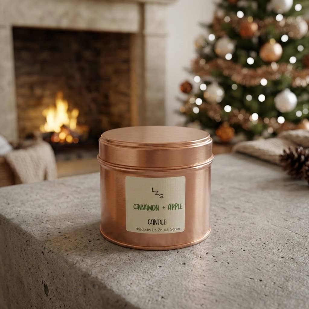 Christmas Candles - for a Magical Festive Feeling 4 christmas candles