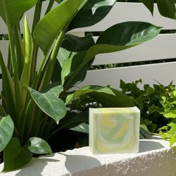 lemon, lime and may chang soap