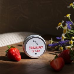 strawberry lip balm