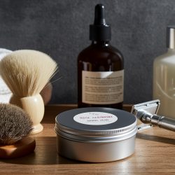 shaving cream rose geranium